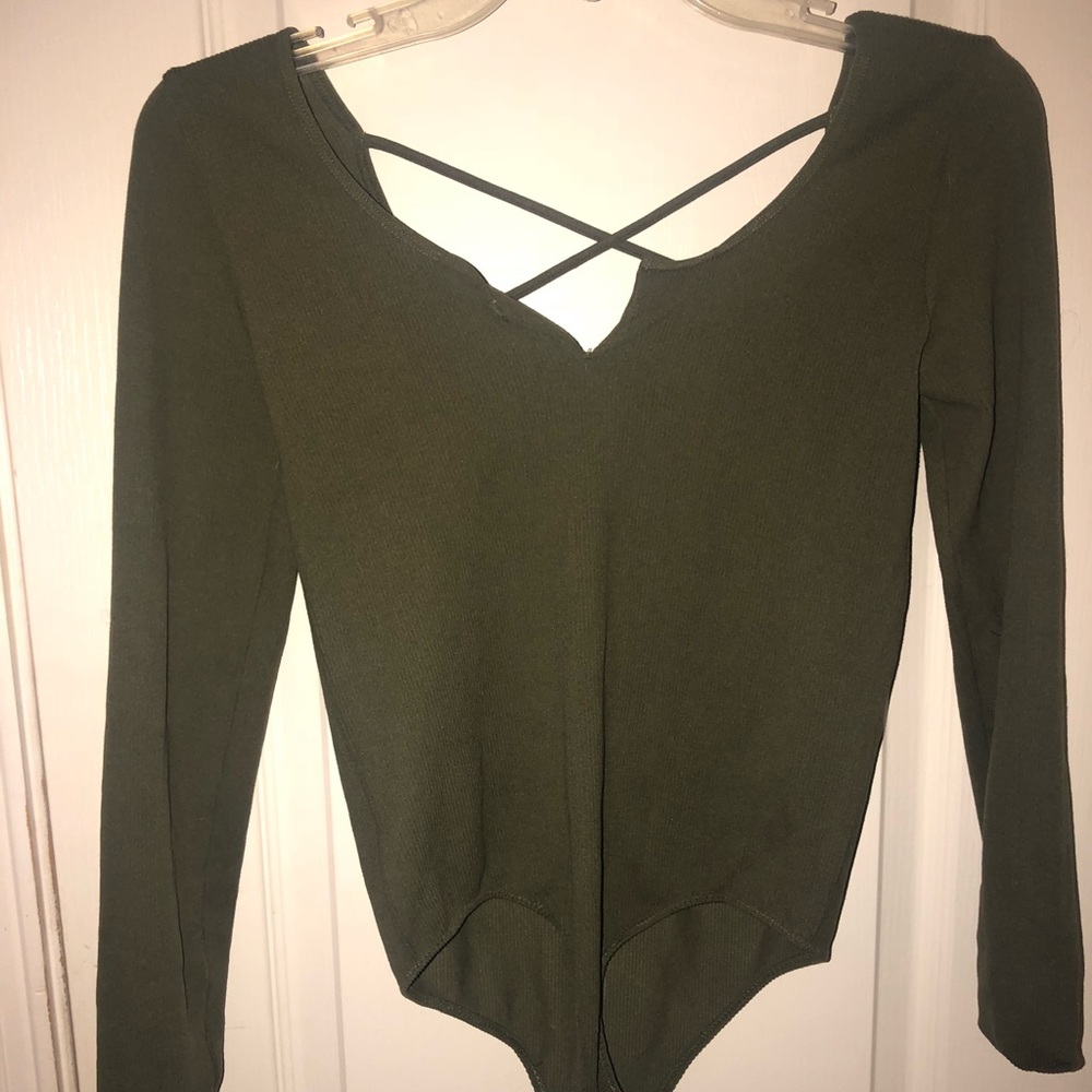 Forever 21 long sleeve bodysuit!